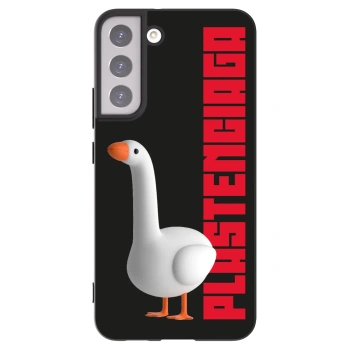 Picasee Μαύρη θήκη σιλικόνης για Samsung Galaxy S22+ 5G - Kiky Ricky