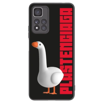 Picasee Μαύρη θήκη σιλικόνης για Xiaomi Redmi Note 11 Pro+ 5G - Kiky Ricky