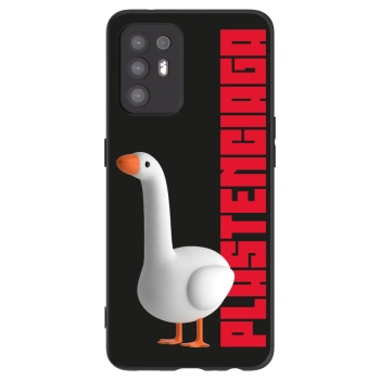 Picasee Μαύρη θήκη σιλικόνης για OPPO A94 5G - Kiky Ricky