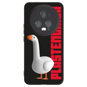 Picasee Μαύρη θήκη σιλικόνης για Honor Magic5 Pro - Kiky Ricky