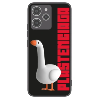 Picasee Μαύρη θήκη σιλικόνης για Xiaomi Redmi 12 4G - Kiky Ricky