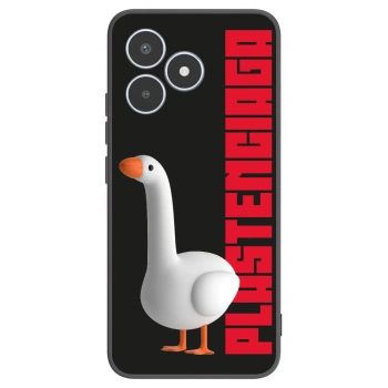 Picasee Μαύρη θήκη σιλικόνης για Realme C53 - Kiky Ricky