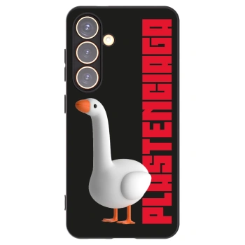 Picasee Μαύρη θήκη σιλικόνης για Samsung Galaxy S24 S921B 5G - Kiky Ricky