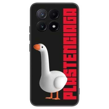 Picasee Μαύρη θήκη σιλικόνης για Xiaomi Poco X6 Pro - Kiky Ricky