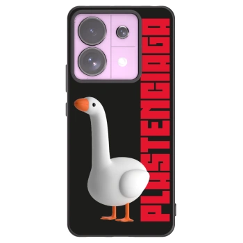 Picasee Μαύρη θήκη σιλικόνης για Xiaomi Redmi Note 13 Pro 5G - Kiky Ricky