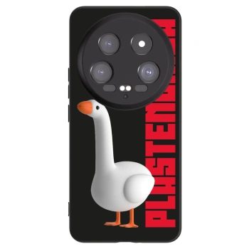 Picasee Μαύρη θήκη σιλικόνης για Xiaomi 14 Ultra - Kiky Ricky