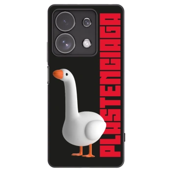 Picasee Μαύρη θήκη σιλικόνης για Xiaomi Redmi Note 13 Pro 4G - Kiky Ricky