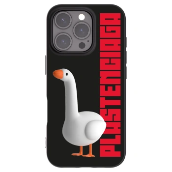 Picasee Μαύρη θήκη σιλικόνης για Apple iPhone 16 Pro - Kiky Ricky