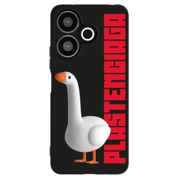 Picasee Μαύρη θήκη σιλικόνης για Xiaomi Redmi 13 4G - Kiky Ricky