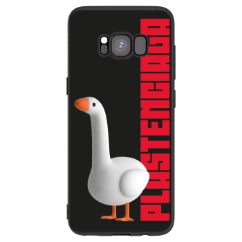 Picasee Μαύρη θήκη σιλικόνης για Samsung Galaxy S8 G950F - Kiky Ricky