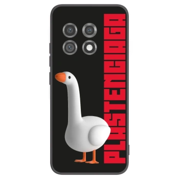 Picasee Μαύρη θήκη σιλικόνης για OnePlus 11 5G - Kiky Ricky