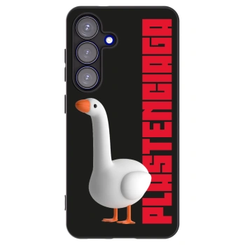Picasee Μαύρη θήκη σιλικόνης για Samsung Galaxy S25 5G - Kiky Ricky