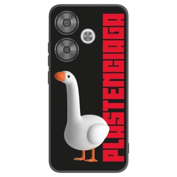 Picasee Μαύρη θήκη σιλικόνης για Xiaomi Poco F6 - Kiky Ricky