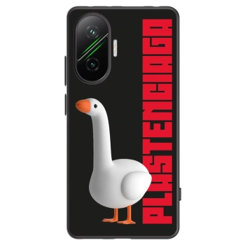 Picasee Μαύρη θήκη σιλικόνης για Xiaomi Poco F7 5G - Kiky Ricky