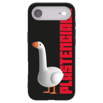 Picasee Μαύρη θήκη σιλικόνης για Apple iPhone Air - Kiky Ricky