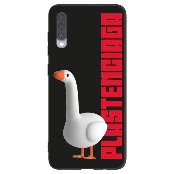 Picasee Μαύρη θήκη σιλικόνης για Samsung Galaxy A70 A705F - Kiky Ricky