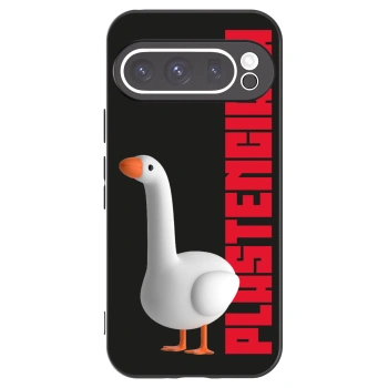 Picasee Μαύρη θήκη σιλικόνης για Google Pixel 9 Pro XL - Kiky Ricky