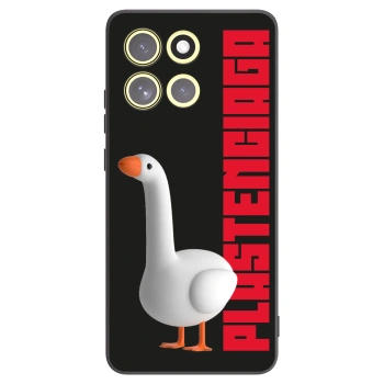 Picasee Μαύρη θήκη σιλικόνης για Motorola Moto G86 Power 5G - Kiky Ricky