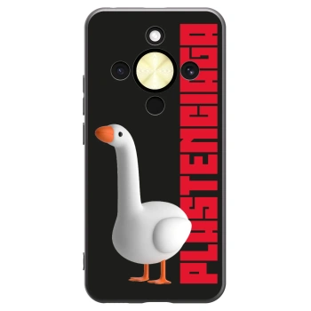 Picasee Μαύρη θήκη σιλικόνης για Honor Magic8 Lite 5G - Kiky Ricky
