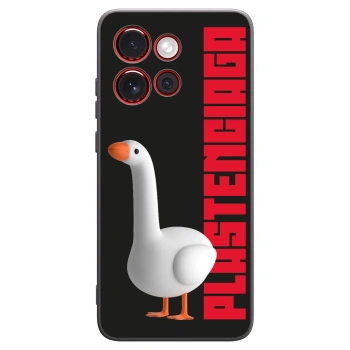 Picasee Μαύρη θήκη σιλικόνης για Motorola Edge 60 Neo 5G - Kiky Ricky