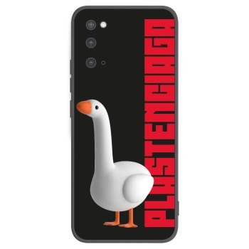 Picasee Μαύρη θήκη σιλικόνης για Samsung Galaxy S20 G980F - Kiky Ricky