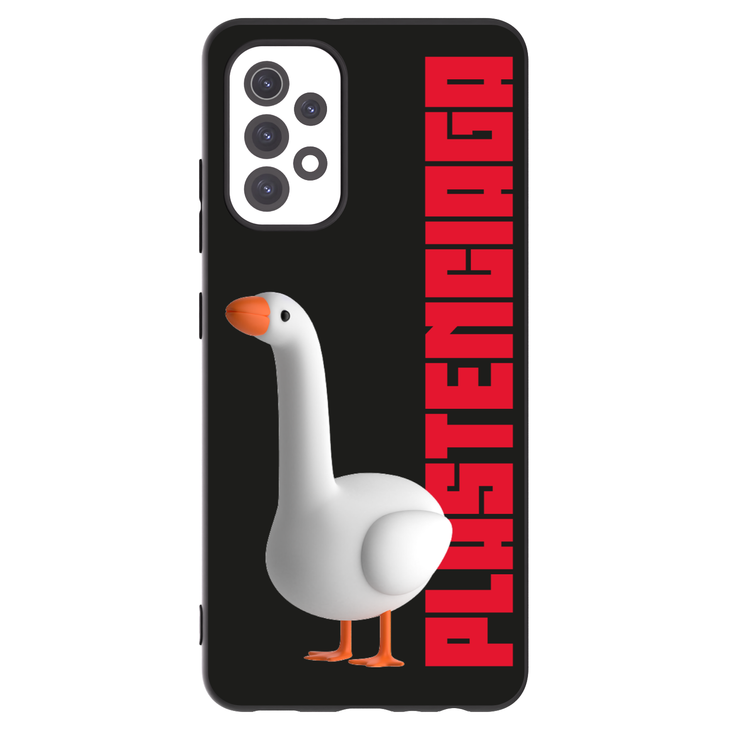 Picasee Μαύρη θήκη σιλικόνης για Samsung Galaxy A32 5G A326B - Kiky Ricky