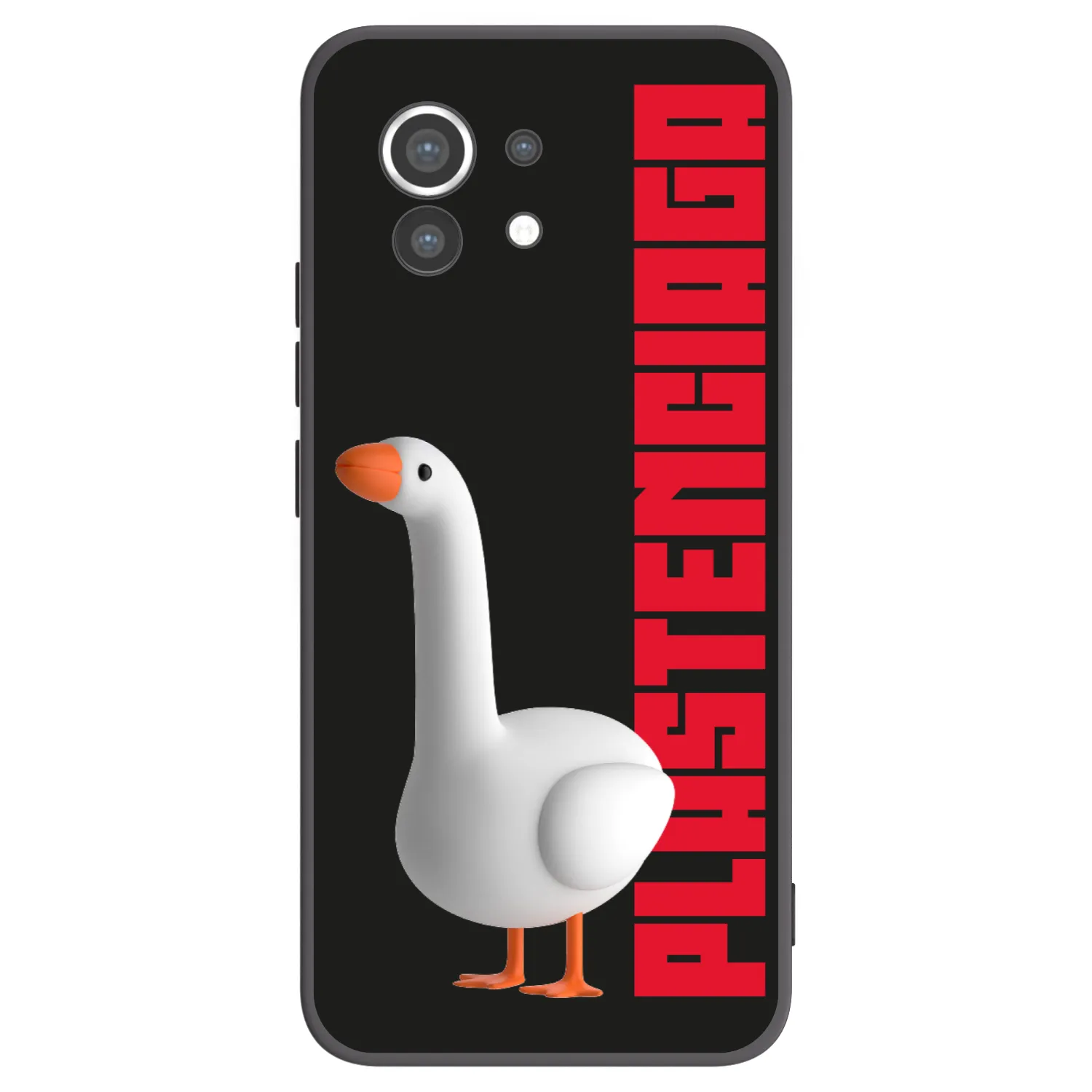 Picasee Μαύρη θήκη σιλικόνης για Xiaomi Mi 11 - Kiky Ricky