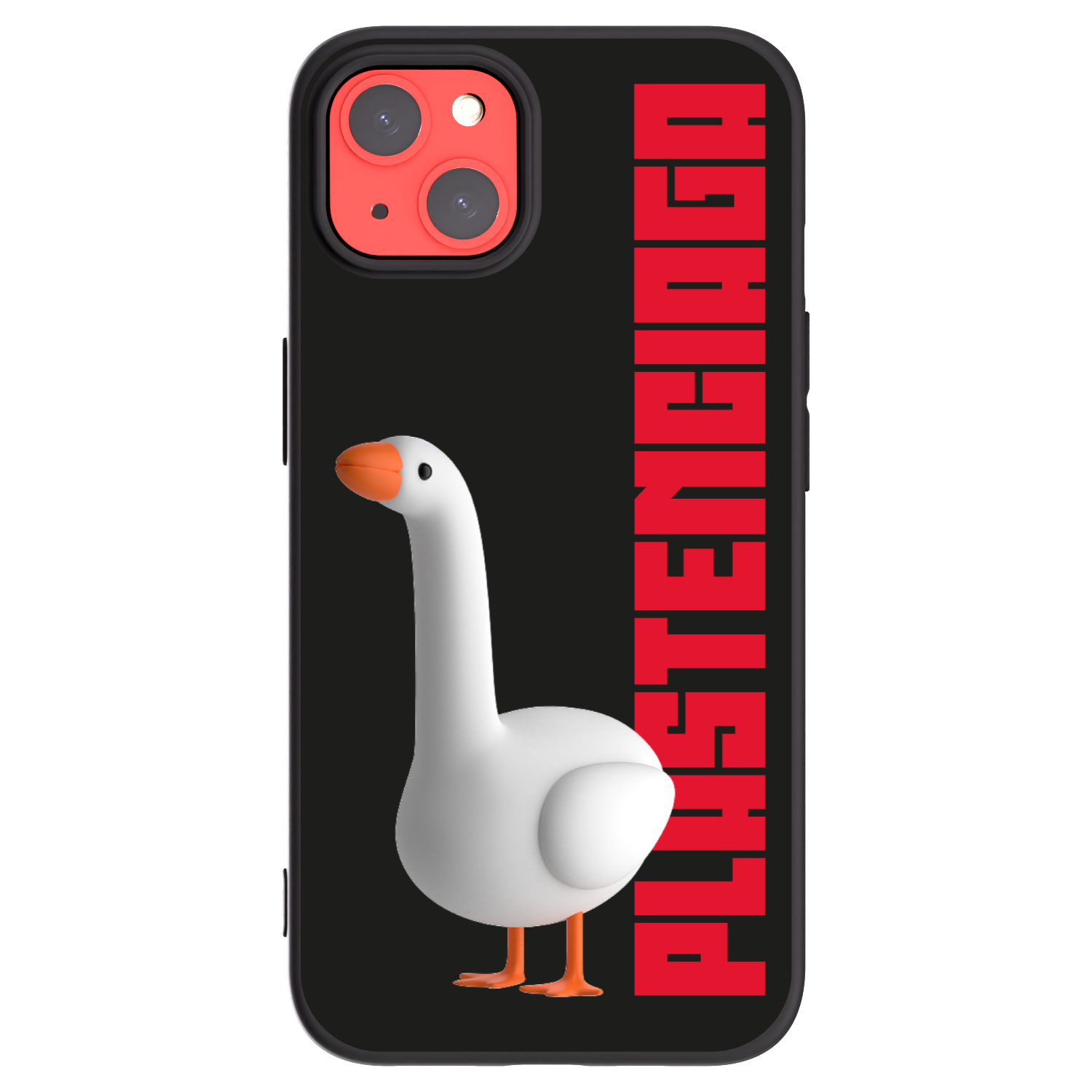 Picasee Μαύρη θήκη σιλικόνης για Apple iPhone 13 - Kiky Ricky