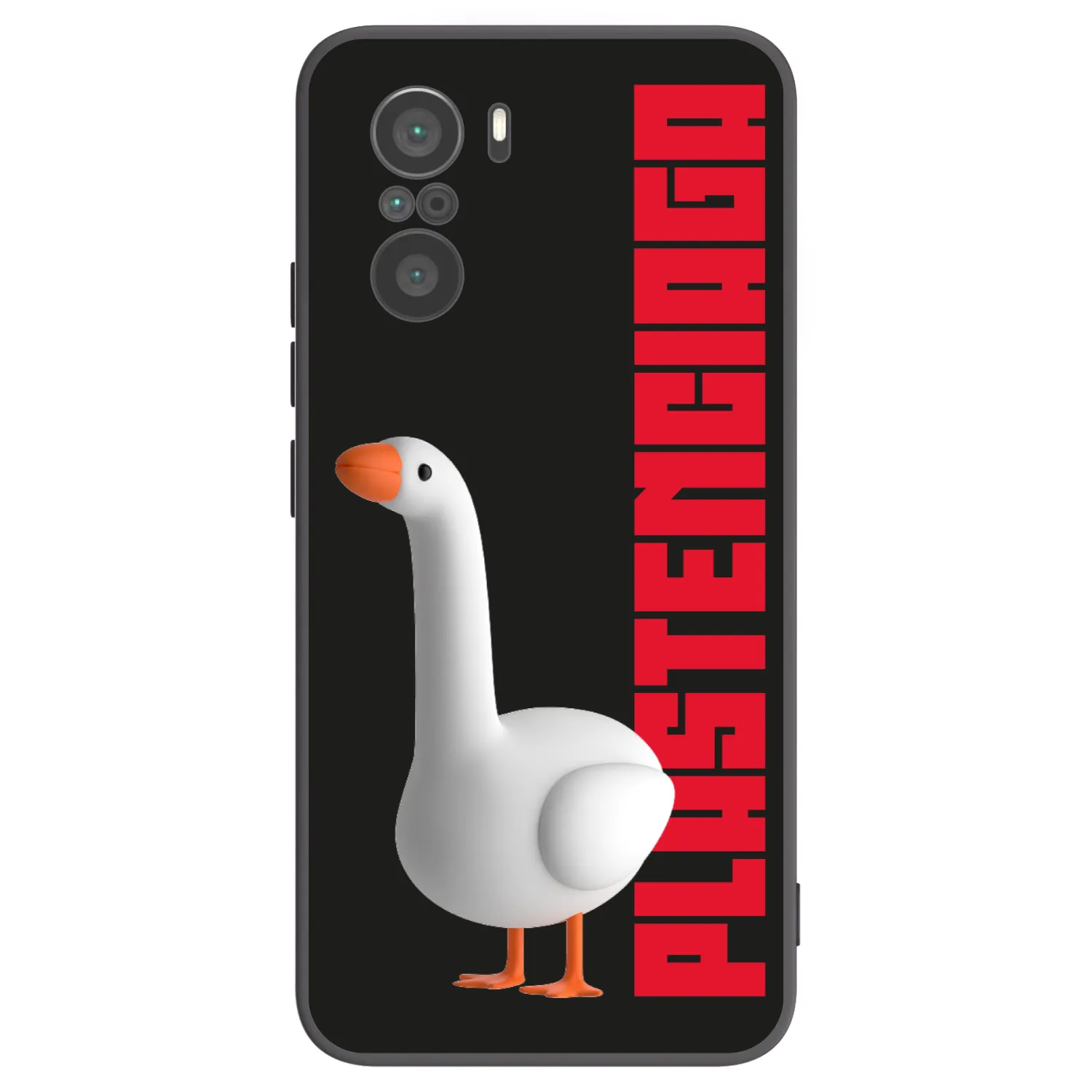 Picasee Μαύρη θήκη σιλικόνης για Xiaomi Poco F3 - Kiky Ricky