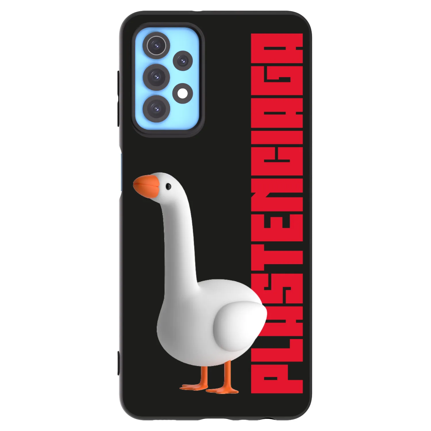 Picasee Μαύρη θήκη σιλικόνης για Samsung Galaxy A32 4G SM-A325F - Kiky Ricky