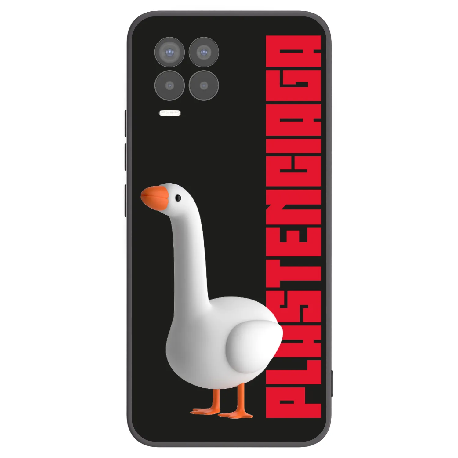 Picasee Μαύρη θήκη σιλικόνης για Realme 8 4G - Kiky Ricky