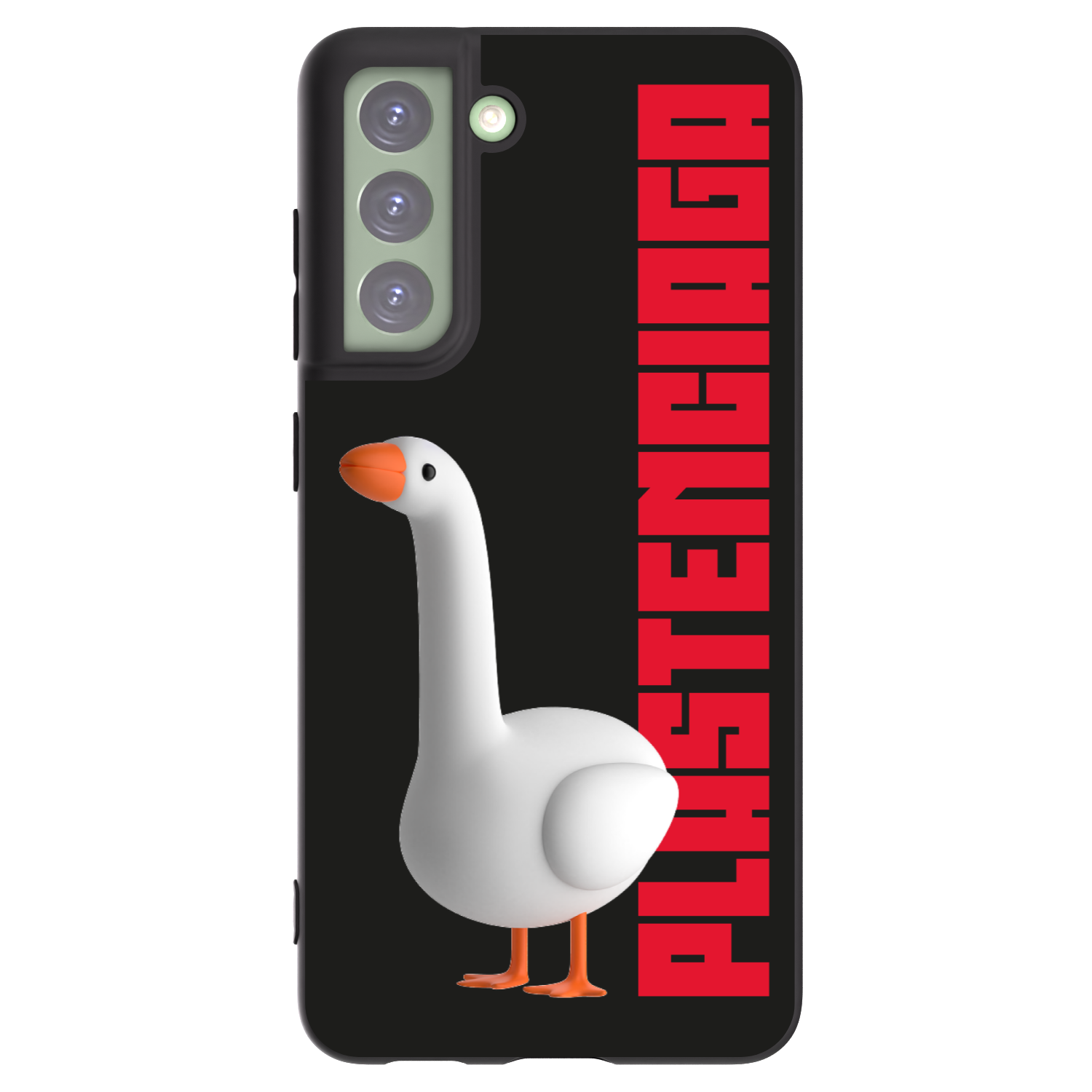 Picasee Μαύρη θήκη σιλικόνης για Samsung Galaxy S21 FE 5G - Kiky Ricky