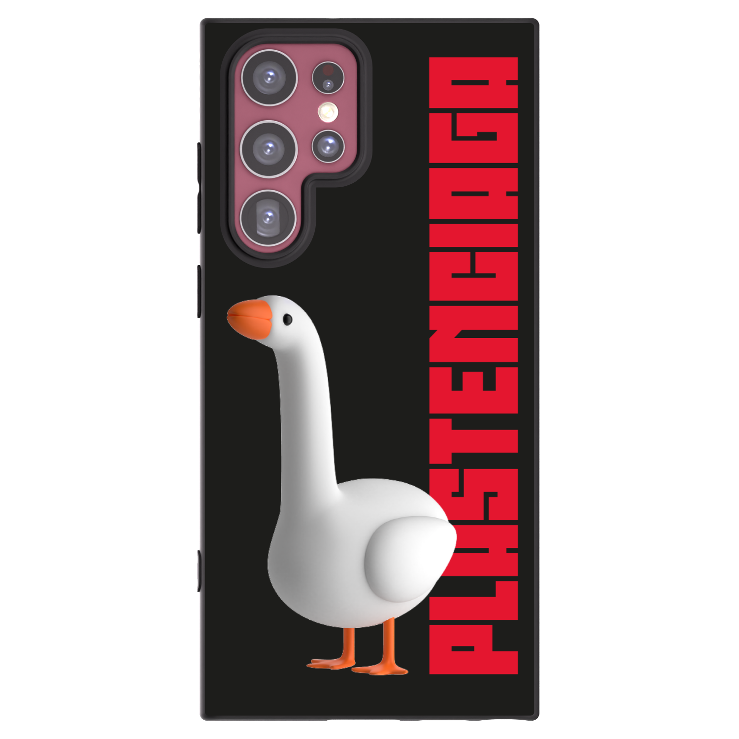 Picasee Μαύρη θήκη σιλικόνης για Samsung Galaxy S22 Ultra 5G - Kiky Ricky