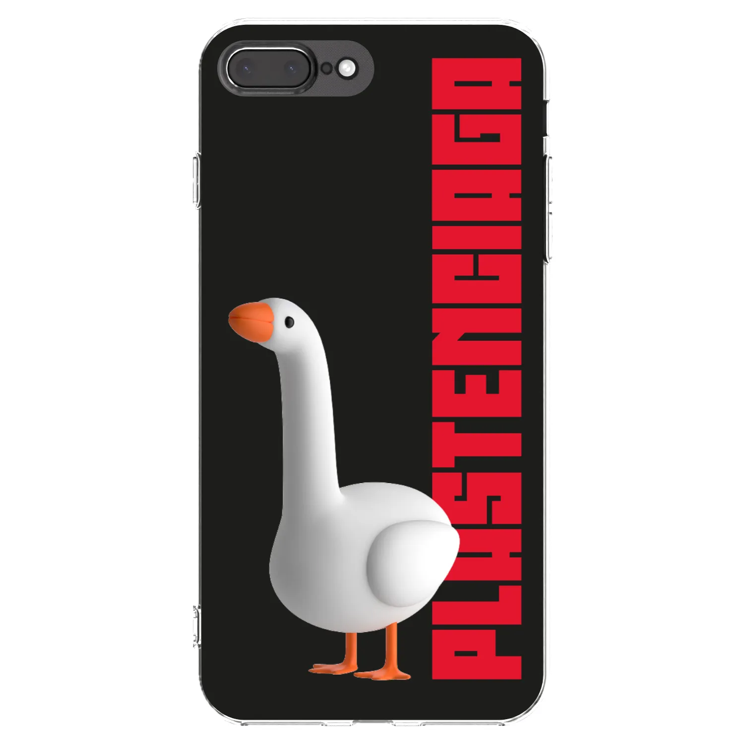 Picasee διαφανής θήκη σιλικόνης Apple iPhone 8 Plus - Kiky Ricky