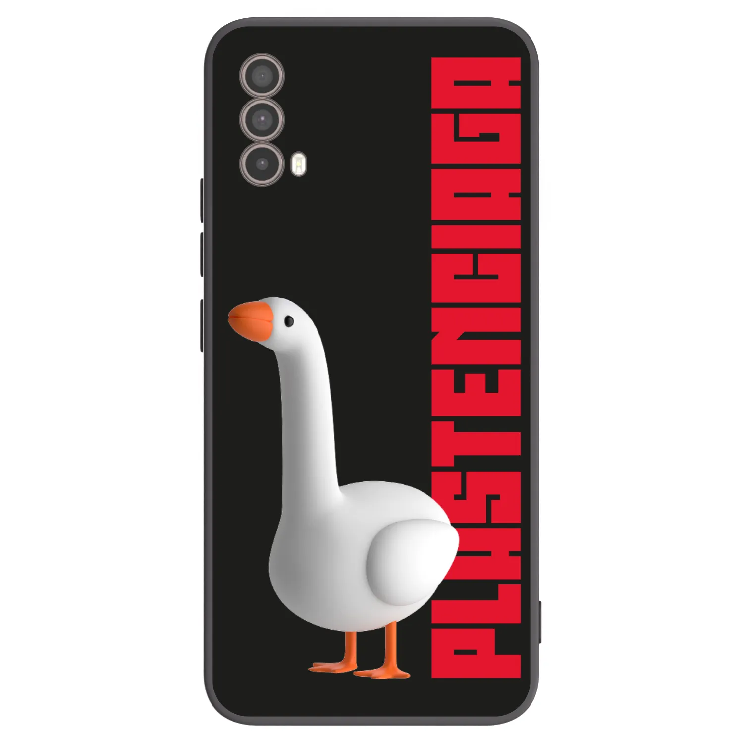 Picasee Μαύρη θήκη σιλικόνης για Motorola Moto E40 - Kiky Ricky