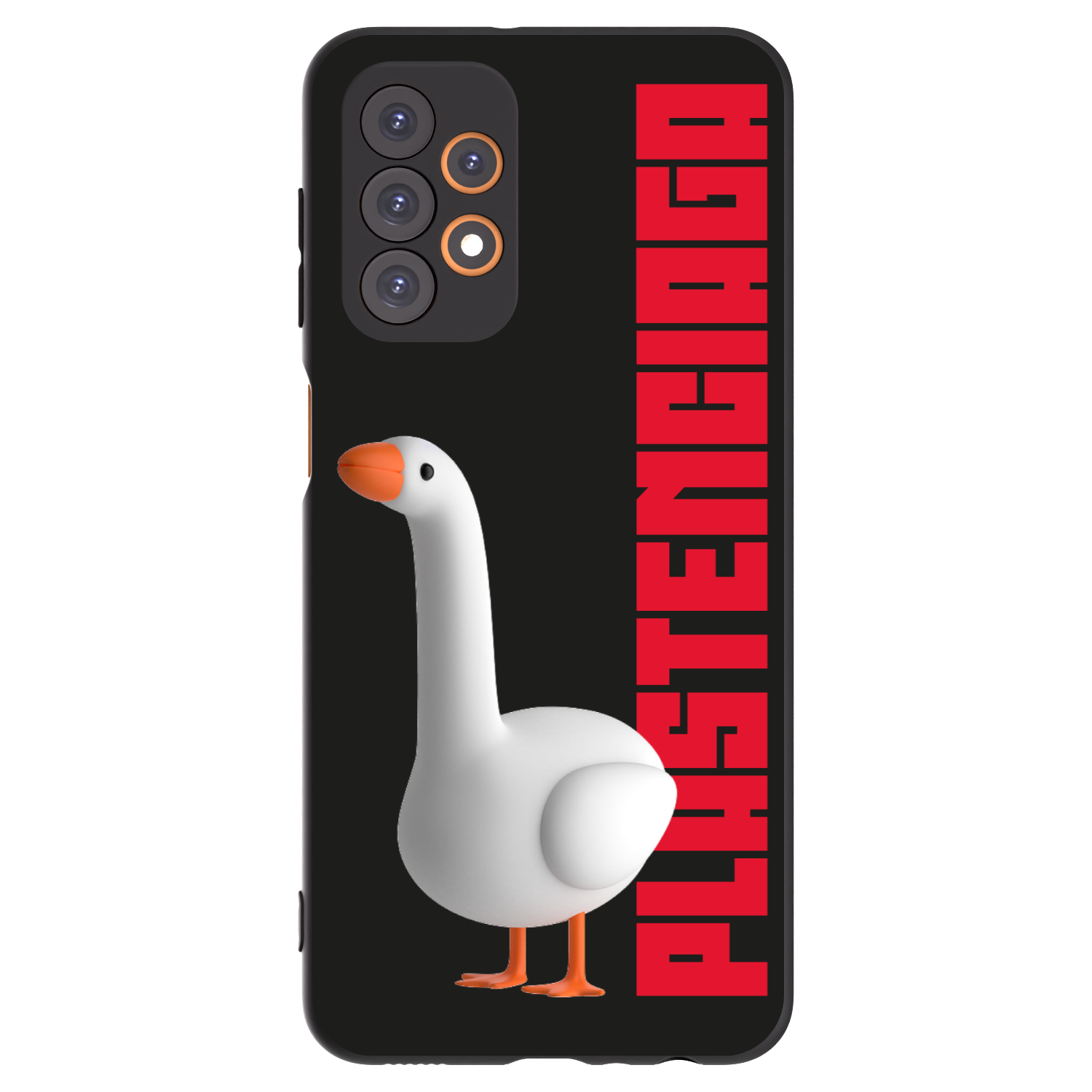 Picasee Μαύρη θήκη σιλικόνης για Samsung Galaxy A23 A236B 5G - Kiky Ricky