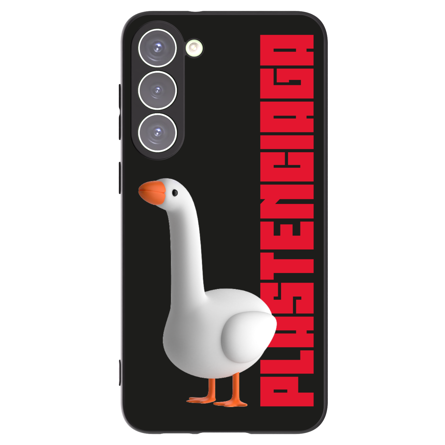 Picasee Μαύρη θήκη σιλικόνης για Samsung Galaxy S23+ 5G - Kiky Ricky