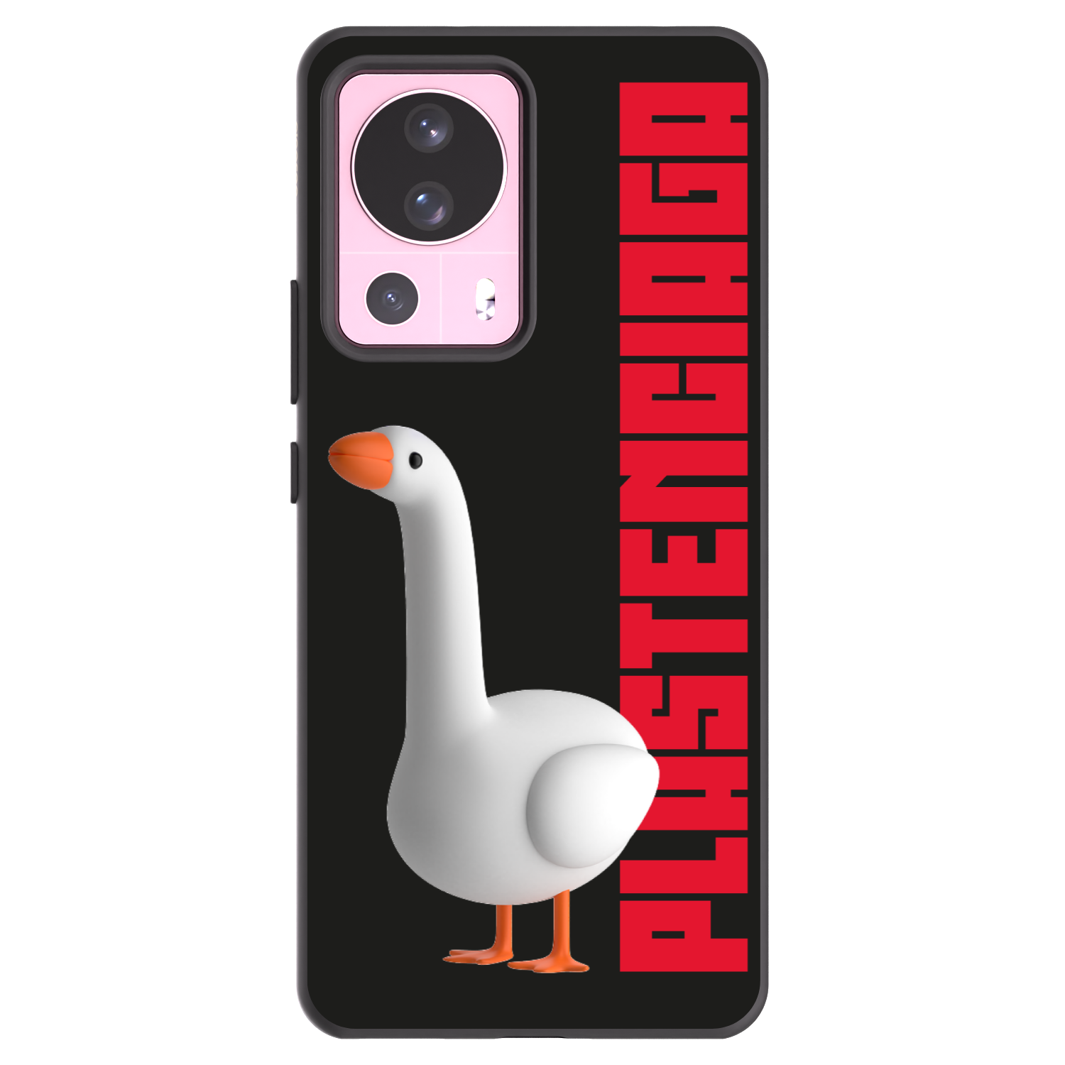 Picasee Μαύρη θήκη σιλικόνης για Xiaomi 13 Lite - Kiky Ricky