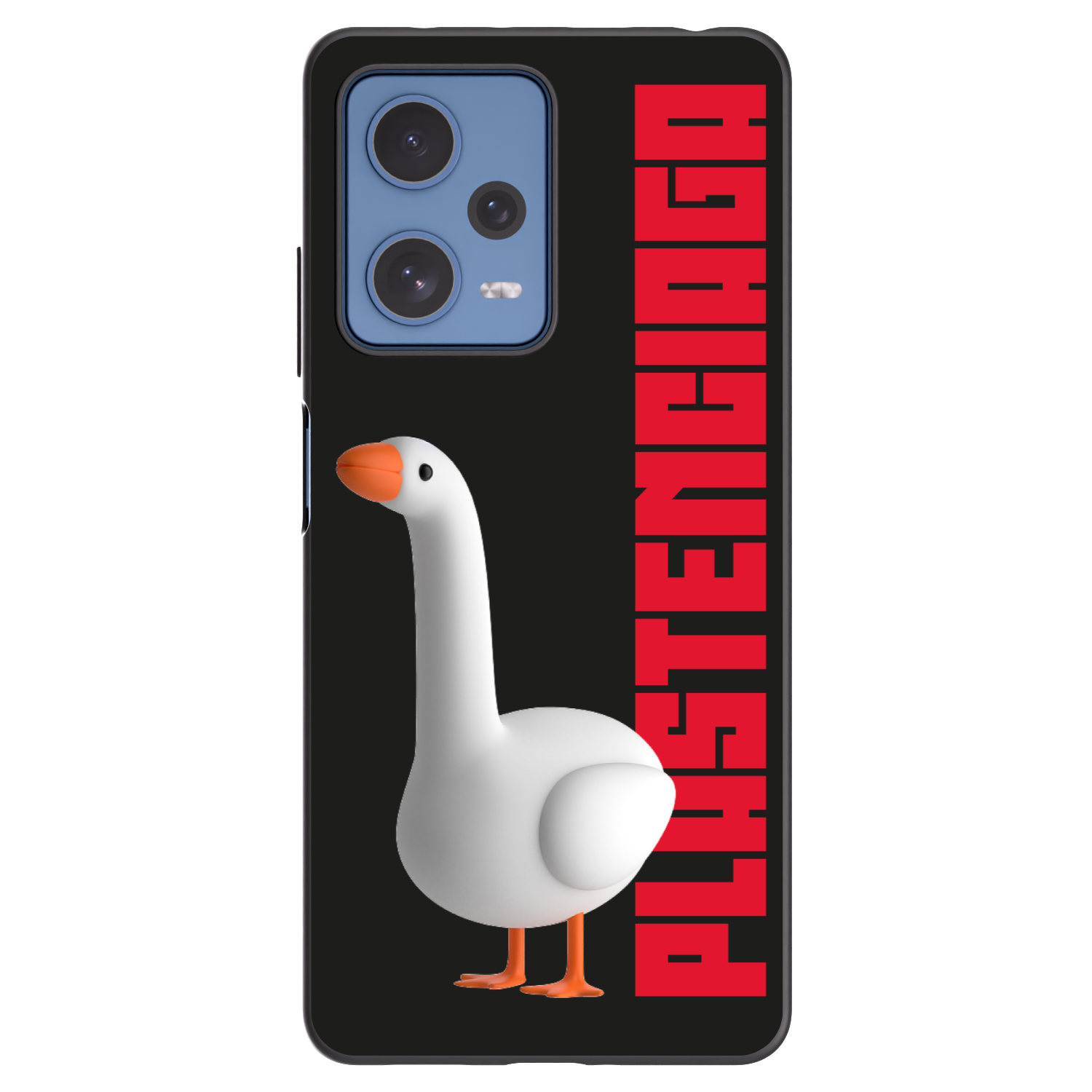 Picasee Μαύρη θήκη σιλικόνης για Xiaomi Redmi Note 12 Pro 5G - Kiky Ricky