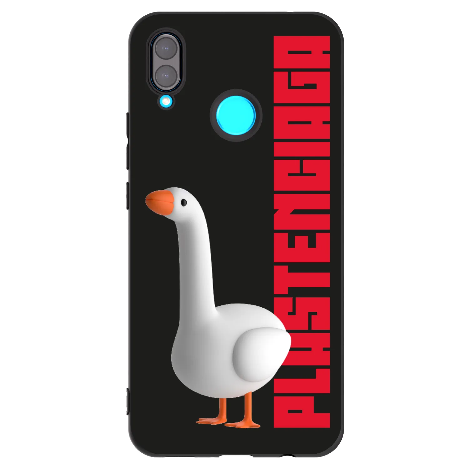 Picasee Μαύρη θήκη σιλικόνης για Huawei Nova 3i - Kiky Ricky