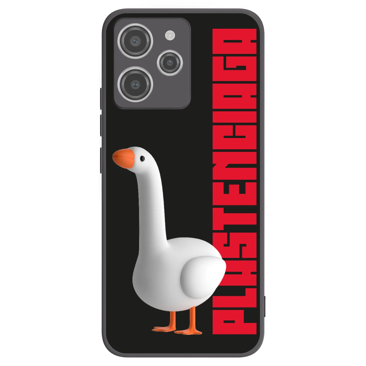 Picasee Μαύρη θήκη σιλικόνης για Xiaomi Redmi 12 4G - Kiky Ricky