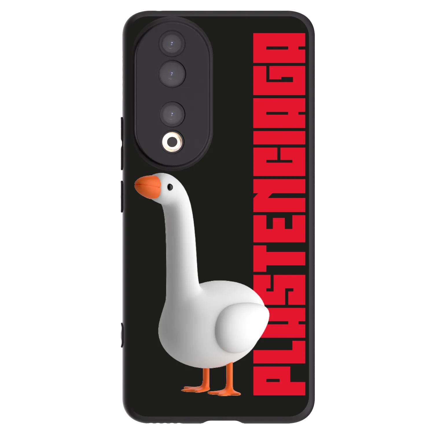 Picasee Μαύρη θήκη σιλικόνης για Honor 90 5G - Kiky Ricky