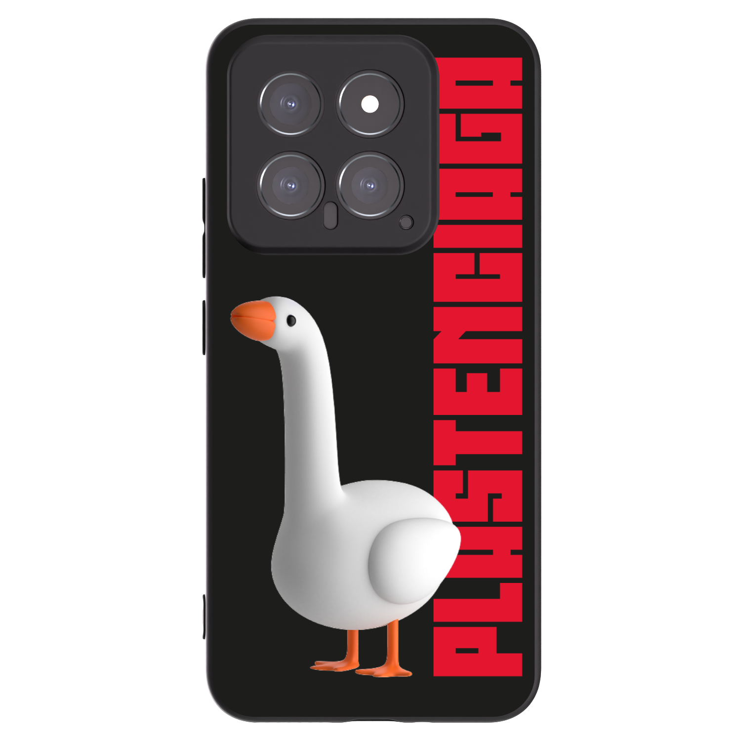 Picasee Μαύρη θήκη σιλικόνης για Xiaomi 14 - Kiky Ricky