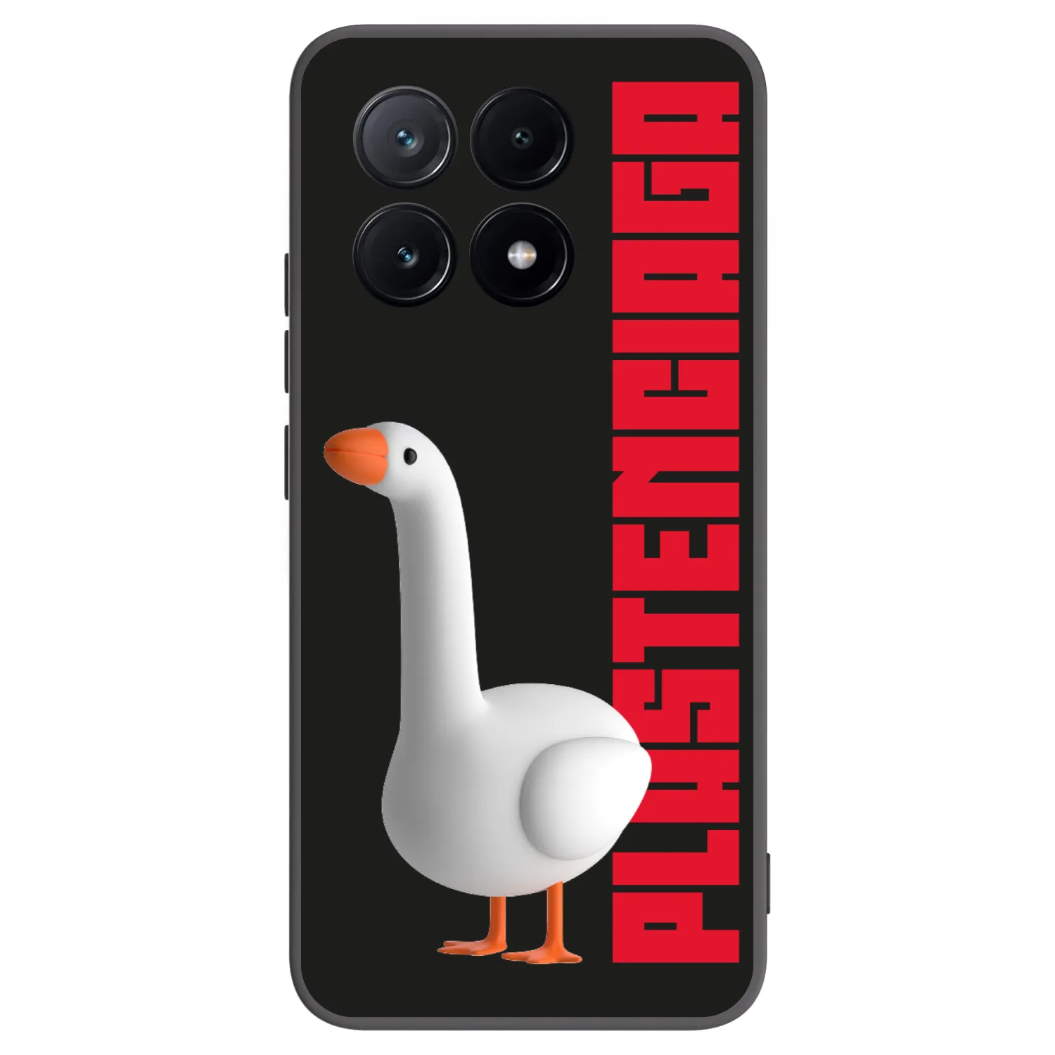 Picasee Μαύρη θήκη σιλικόνης για Xiaomi Poco X6 Pro - Kiky Ricky