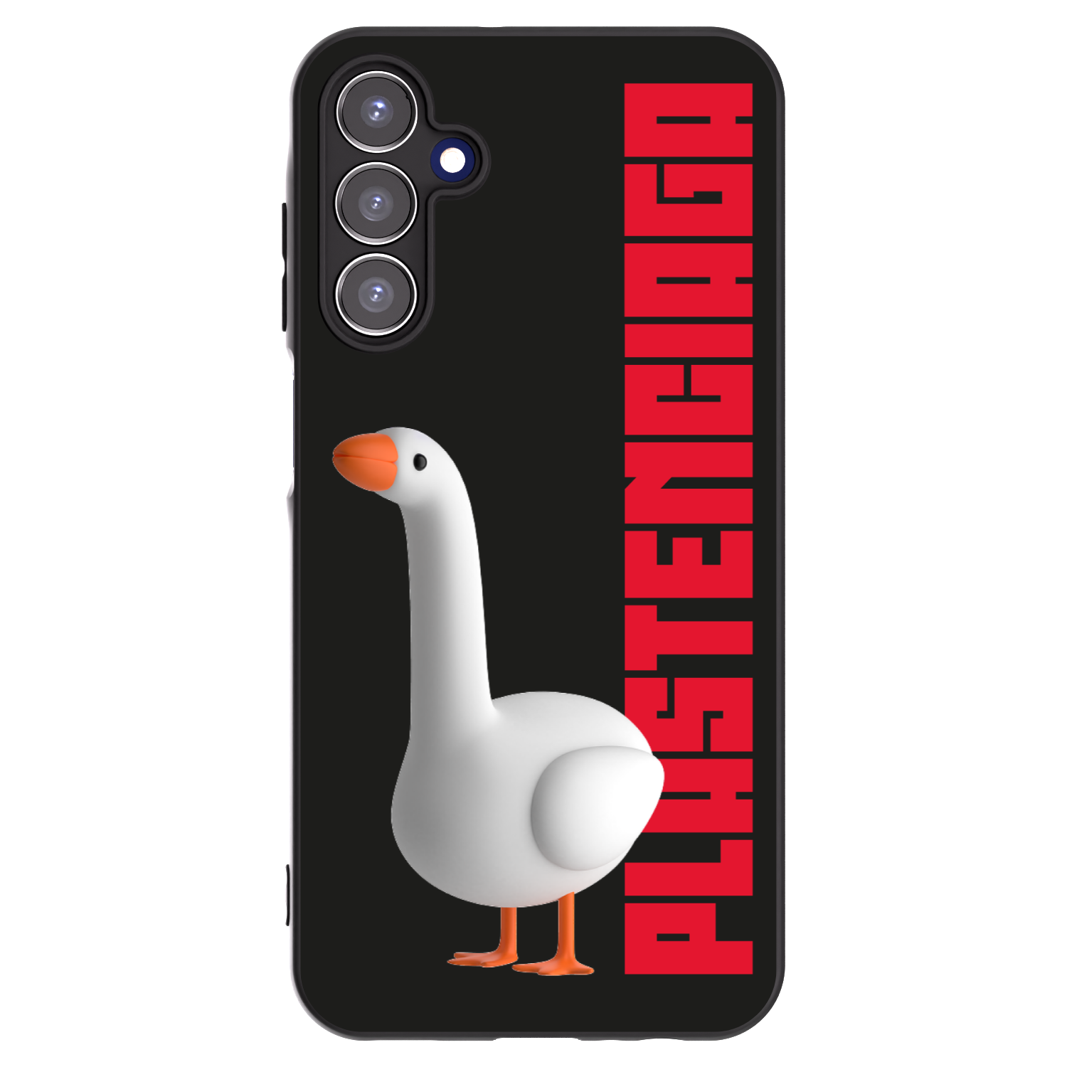 Picasee Μαύρη θήκη σιλικόνης για Samsung Galaxy A15 A156B 5G - Kiky Ricky