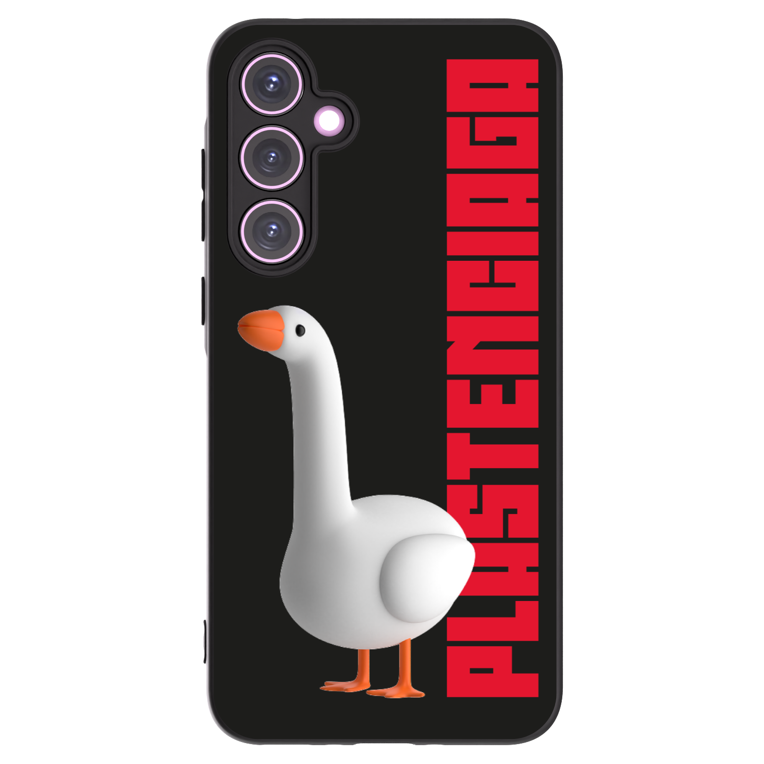 Picasee Μαύρη θήκη σιλικόνης για Samsung Galaxy A35 5G A356B - Kiky Ricky