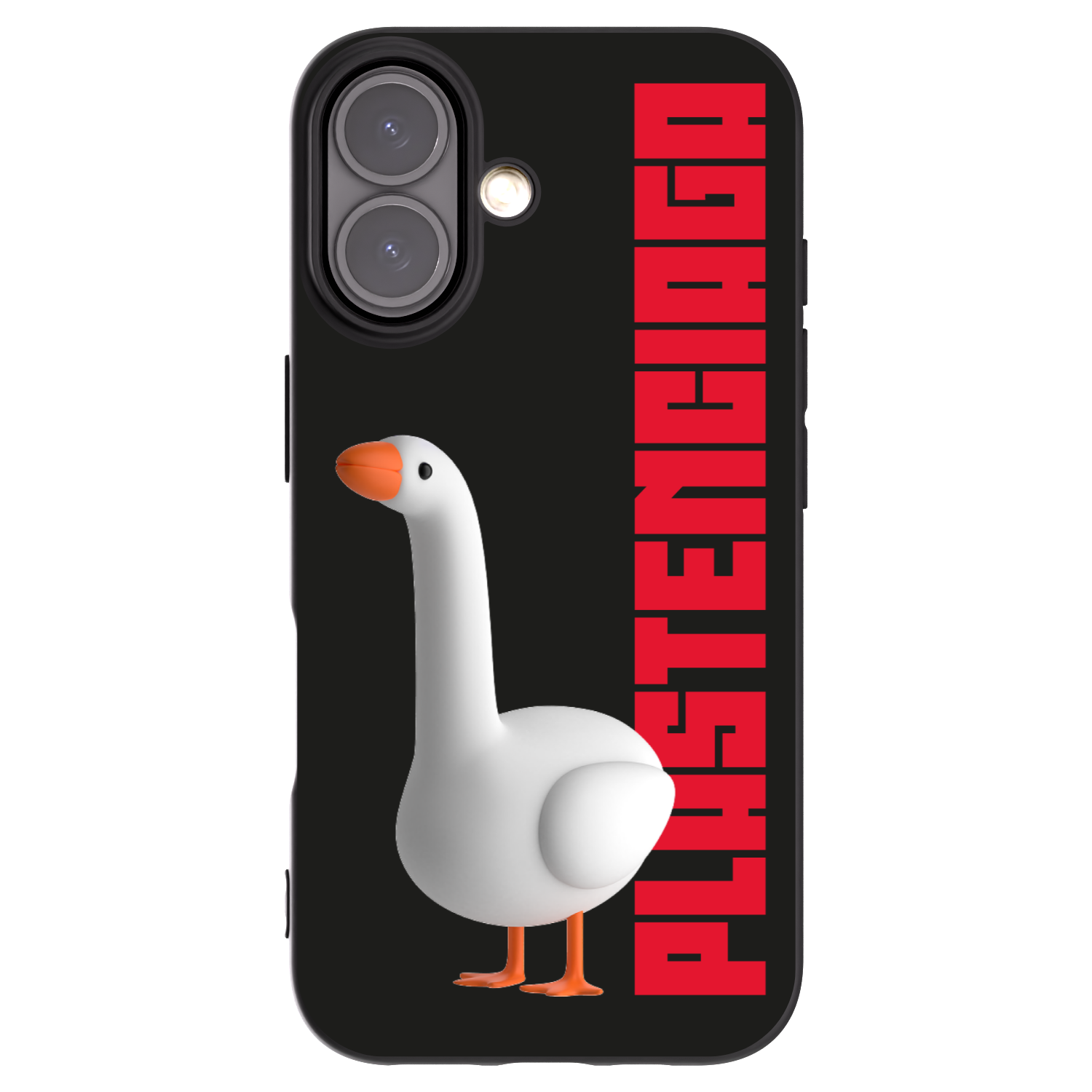 Picasee Μαύρη θήκη σιλικόνης για Apple iPhone 16 - Kiky Ricky