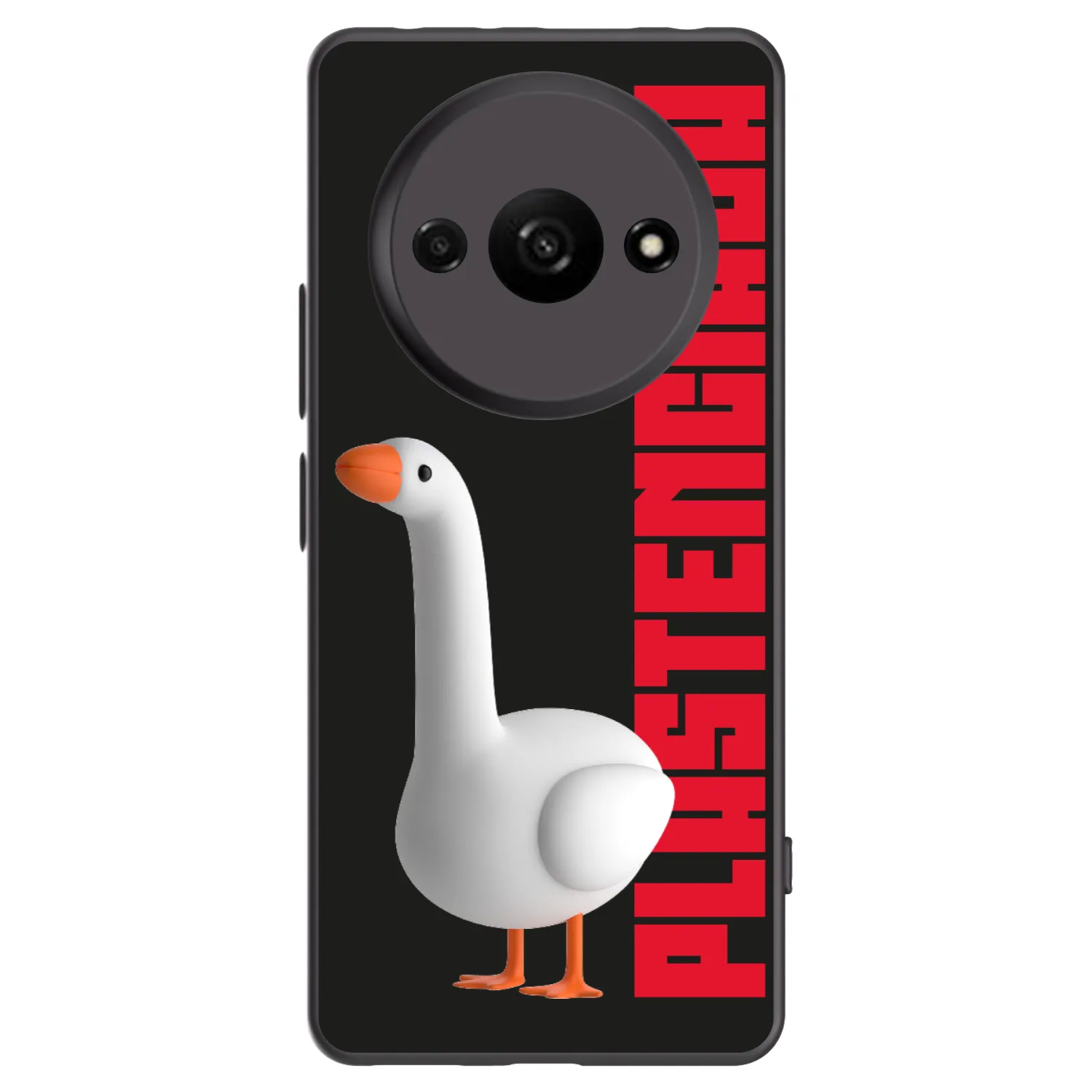 Picasee Μαύρη θήκη σιλικόνης για Xiaomi Redmi A3 - Kiky Ricky