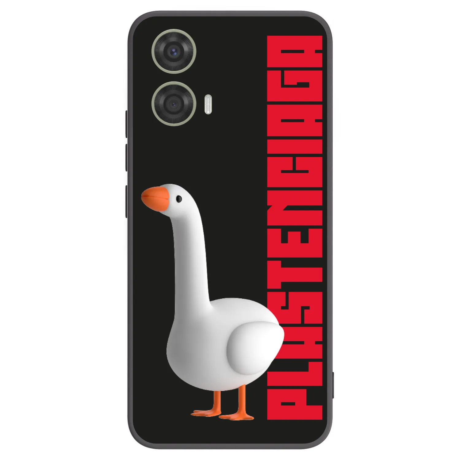 Picasee Μαύρη θήκη σιλικόνης για Motorola Moto G24 - Kiky Ricky