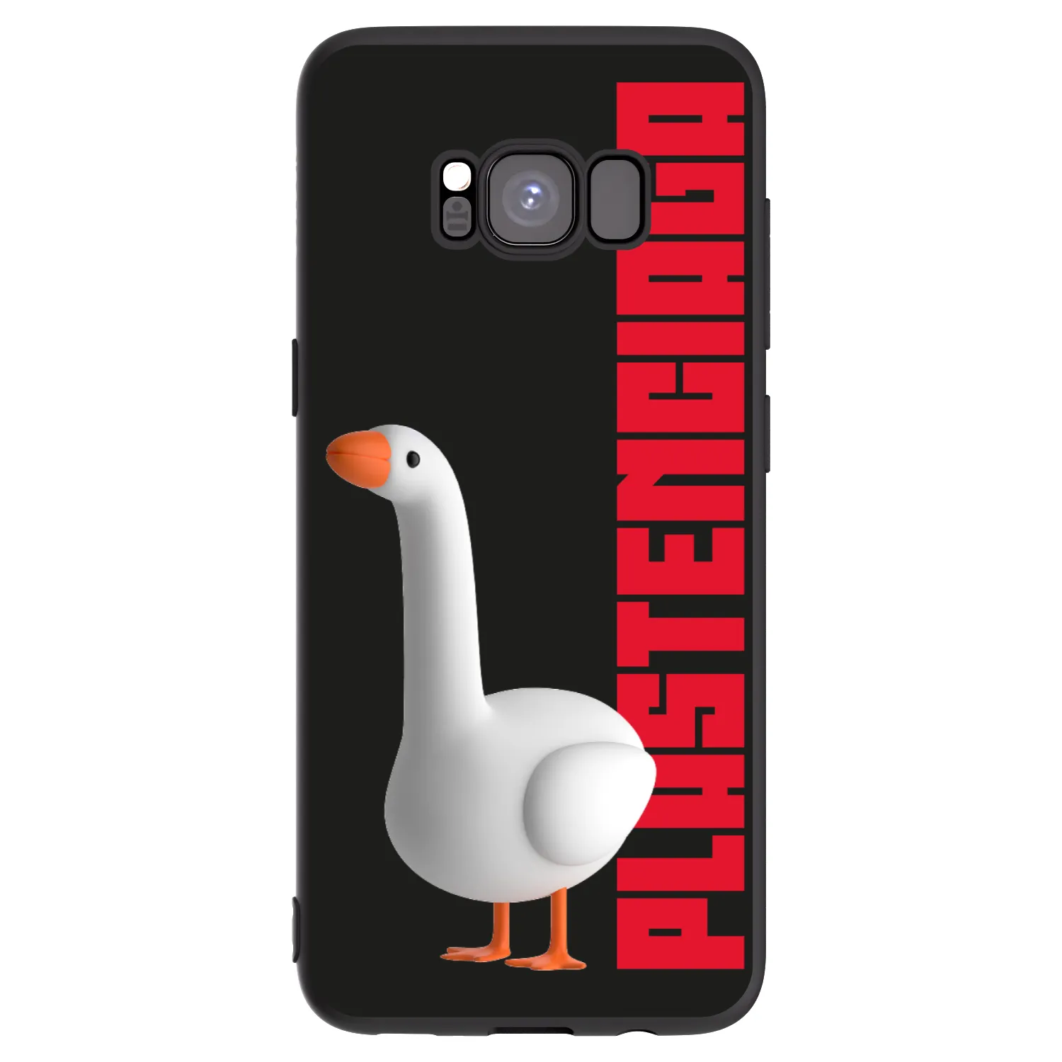 Picasee Μαύρη θήκη σιλικόνης για Samsung Galaxy S8 G950F - Kiky Ricky